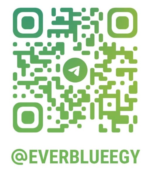 كود QR لحساب إيفربلو على تليجرام